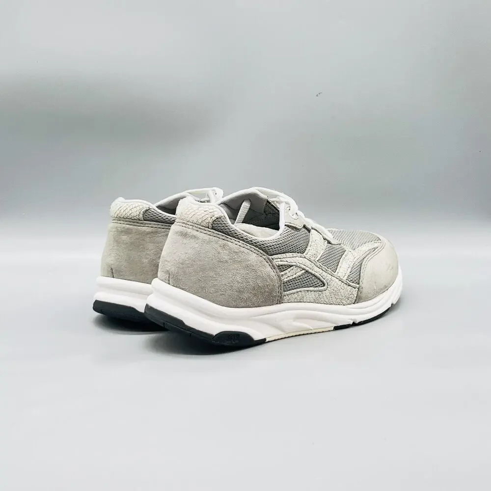 SAS Shoes Womens 8 Gray Suede Tripad Comfort Lace Up Walking Sneakers Casual